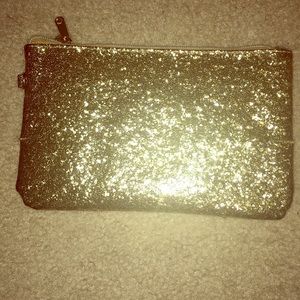 Sparkly golden clutch